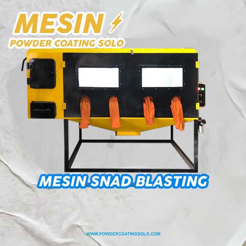 powder coating solo mesin sand blasting - powder coating solo